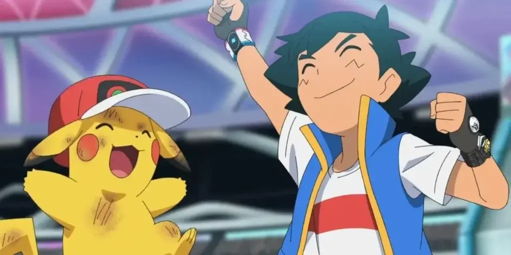 Immagine di ash e pikachu