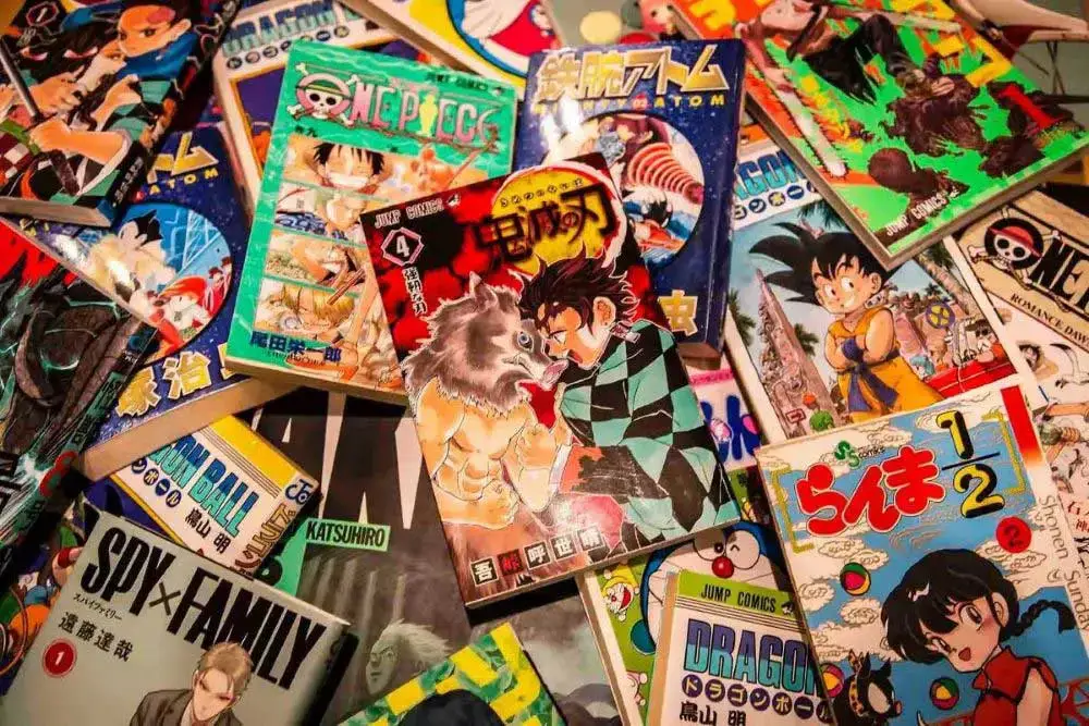 Un insieme di manga
